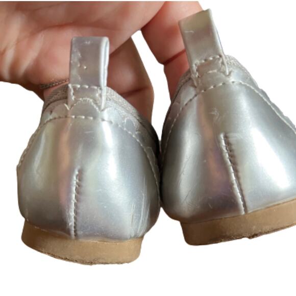 Silver Lands' End Slip On Shoes - Picture 4 of 7